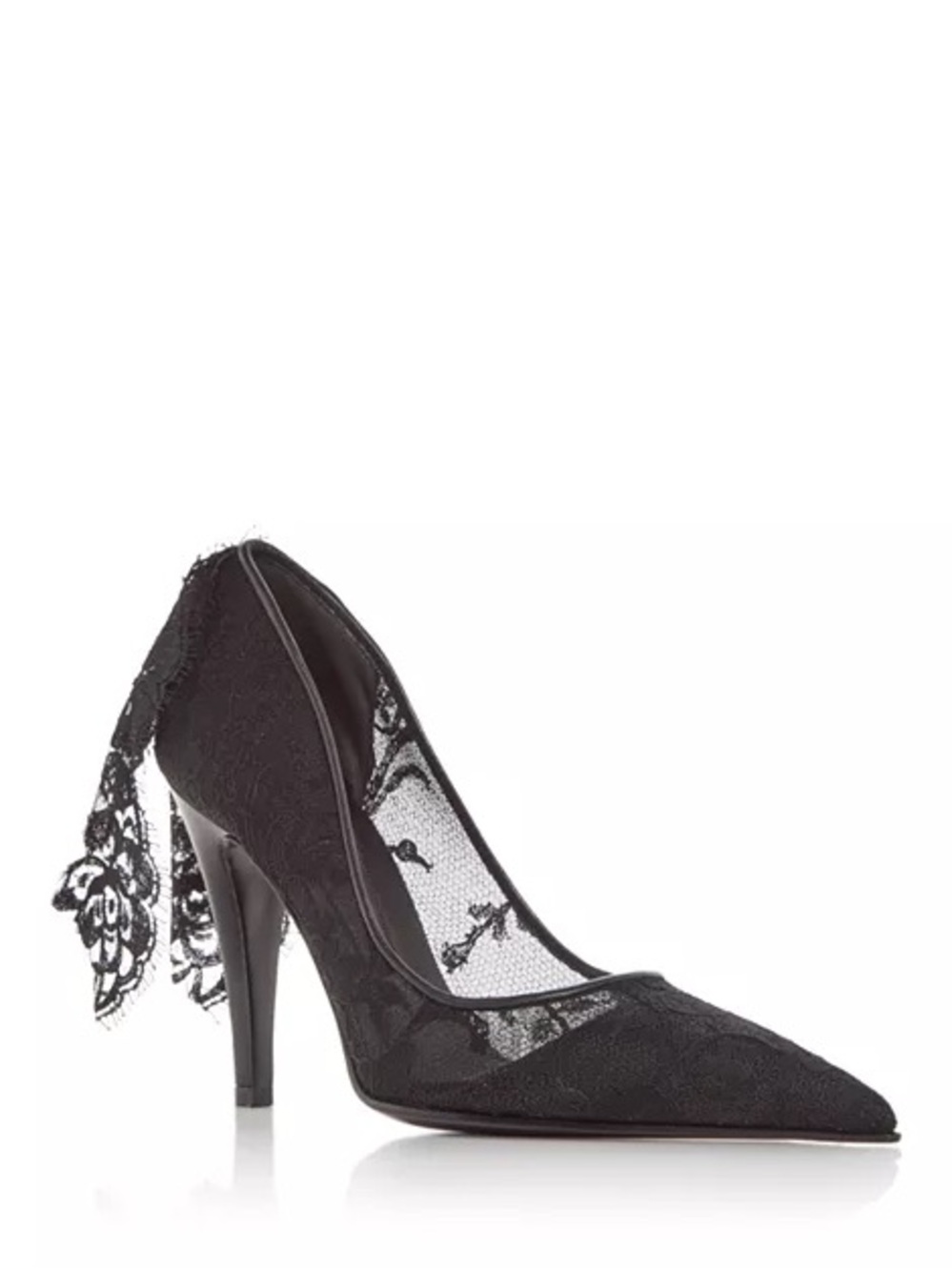 Alexander McQueen Draped Lace Pumps